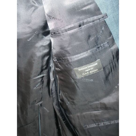 Eduard Dressler O & F Ausoni Ermenegildo Zegna High Performance Blue Blazer 44R - Picture 3 of 4